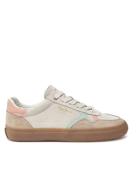 Кроссовки Pepe Jeans Travis Retro PLS31586 Écru, экрю