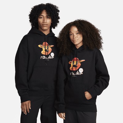 Худи Nike SB Fleece Pullover Skate Hoodie, черный