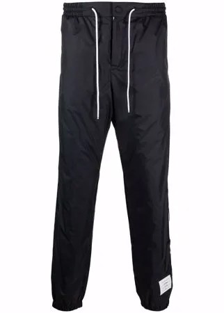 Thom Browne спортивные брюки с нашивкой-логотипом