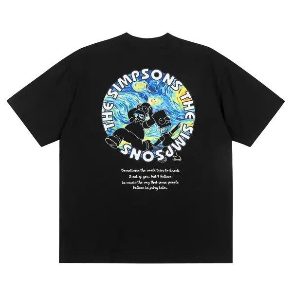 Футболка унисекс The Simpsons, цвет Klein Blue