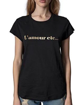 Женская футболка Zadig - Voltaire Woop Lamour Etc, размер S