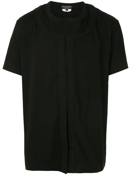 Comme Des Garçons Homme Plus футболка с открытым передом