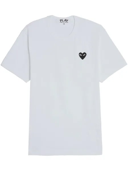 Comme Des Garçons Play футболка с сердцем