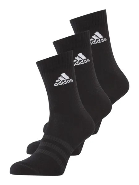 Спортивные носки ADIDAS SPORTSWEAR Cushioned Crew, черный