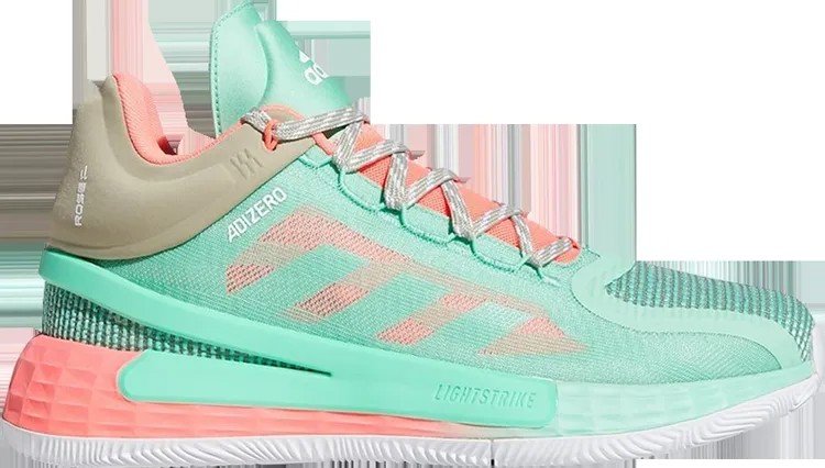 Кроссовки Adidas D Rose 11 'Boardwalk', бирюзовый