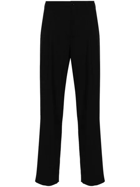 Comme des Garçons Homme Plus зауженные шерстяные брюки, черный