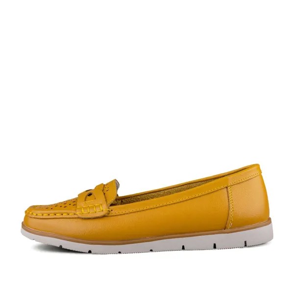 Мокасины женские Marisetta 79-31WA-70V желтые 37 RU
