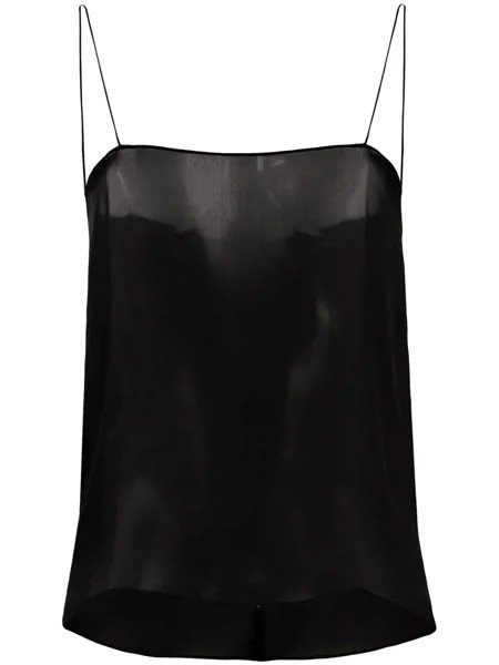 Alexandre Vauthier топ с прямым вырезом