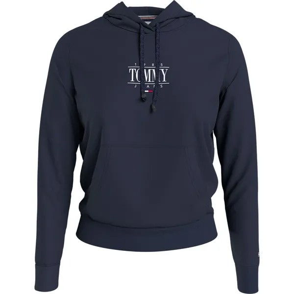 Худи Tommy Jeans Regular Essential Logo 1, синий