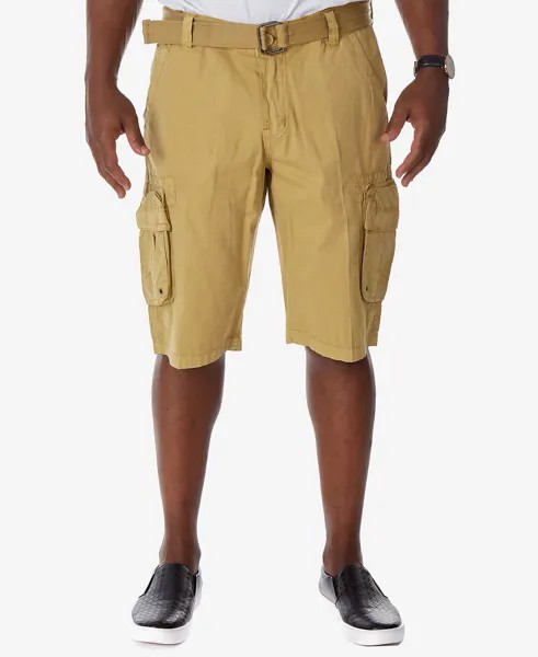 Мужские шорты-карго с двойными карманами и поясом X-Ray