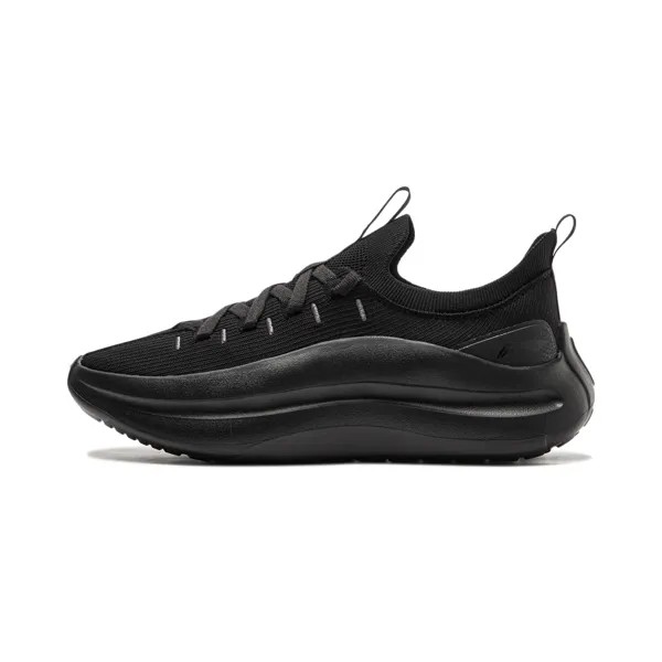 Кроссовки LINING Cloud Wave Lifestyle Shoes Men Low-top Night Black, черный