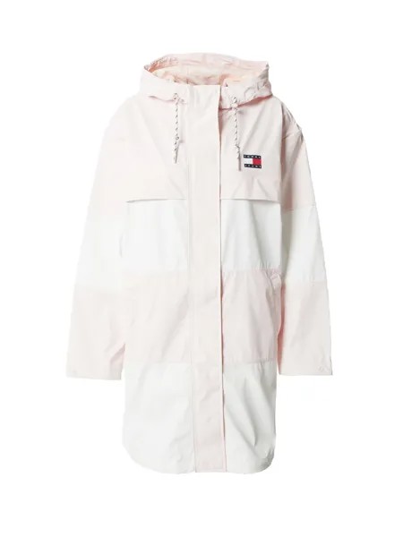 Межсезонная куртка Tommy Jeans, пастельно-розовый