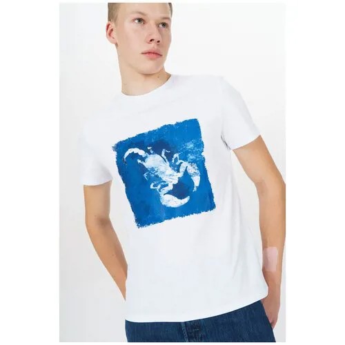 Футболка Tom Farr T M8060.50 (003-2-coll) Белый 46