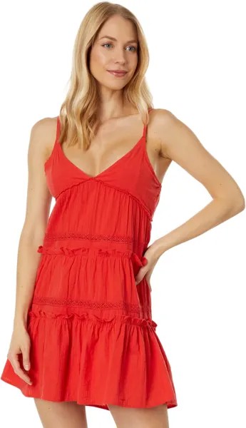 Плавающее платье Billabong, цвет Red Aloha