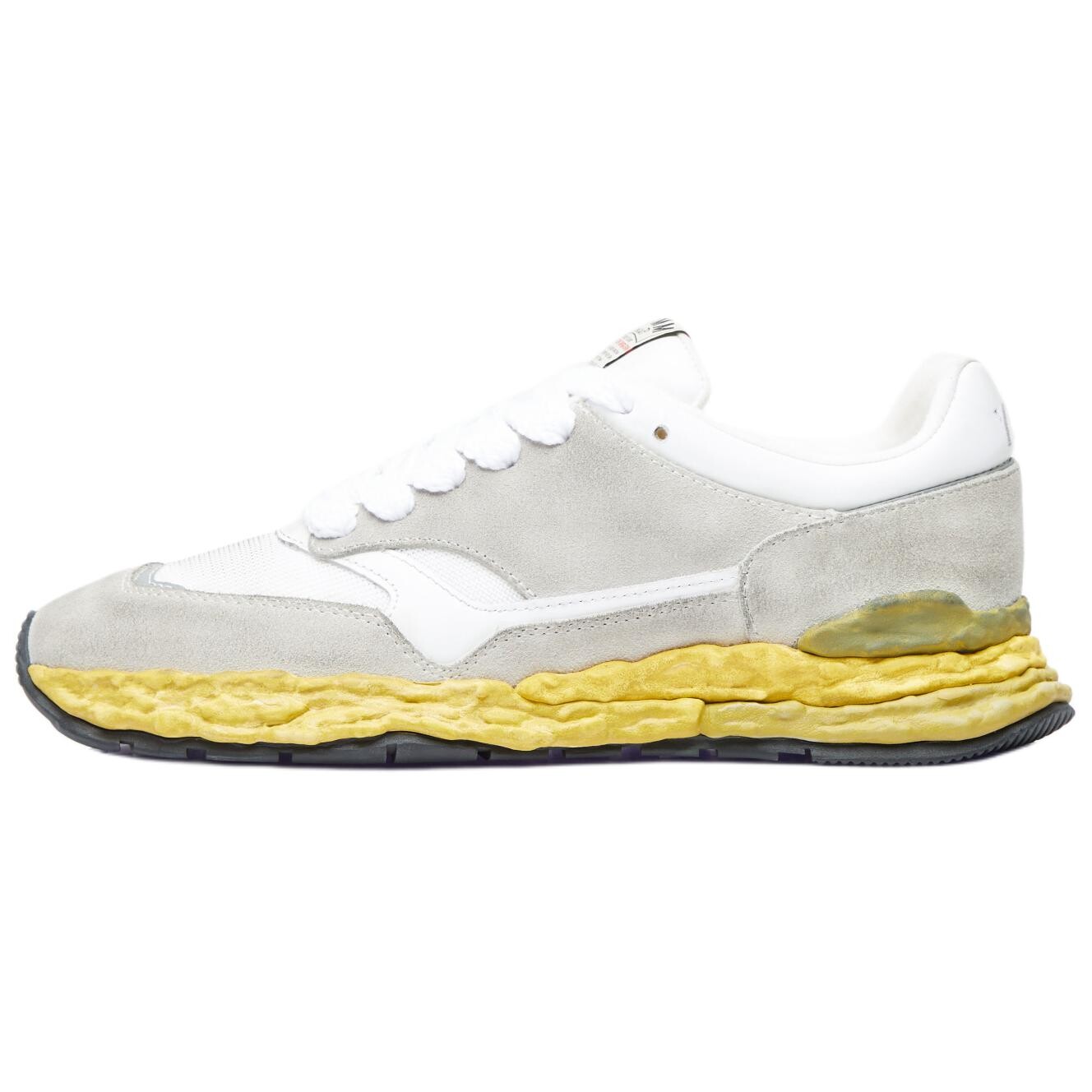 Кроссовки Maison MIHARA YASUHIRO George Panelled-design Sneakers, белый