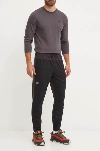 Спортивные брюки Tech Trail Helly Hansen, черный