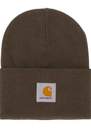 Carhartt WIP шапка бини с нашивкой-логотипом