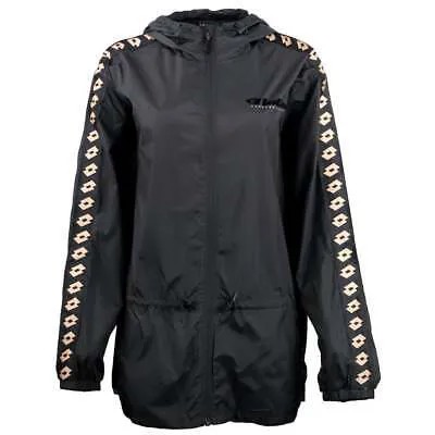 Lotto Athletica Classic W Iv Full Zip Jacket Womens Black Casual Athletic Outerw