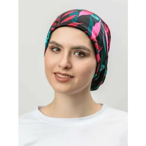 Чалма  Чалма женская/ головной убор для девочки со стразами, мусульманский головной убор, размер универсальный, черный, синий