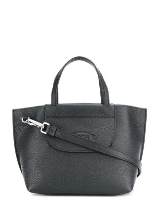 Tod's сумка-шопер с логотипом