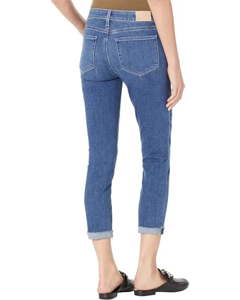 Джинсы Paige Skyline Skinny Crop Raw Cuff in Groove, цвет Groove