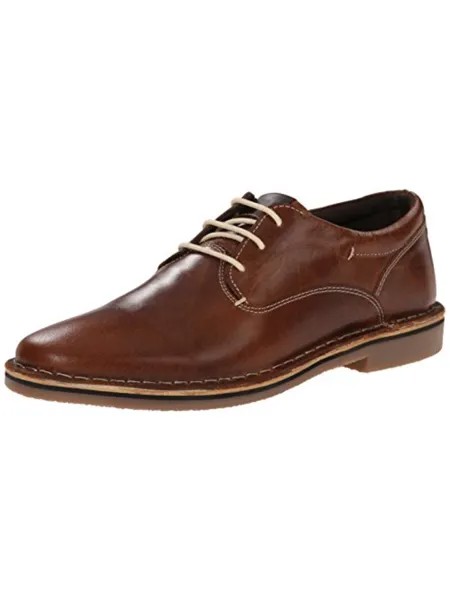 Мужские кожаные оксфорды на платформе Harpoon Steve Madden, цвет Wood