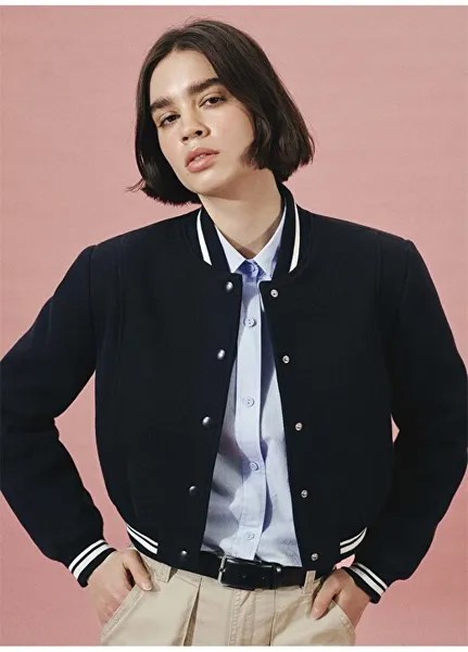 Короткая женская куртка M1110337-85315-SHORT JACKET Mavi