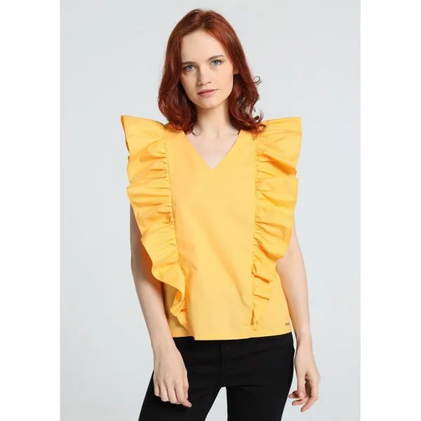 Блуза Victorio & Lucchino 134692-3594-738 Ruffled, желтый