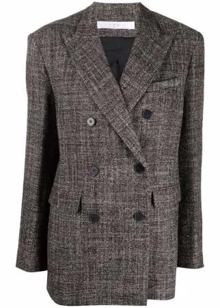 IRO double-breasted tweed blazer