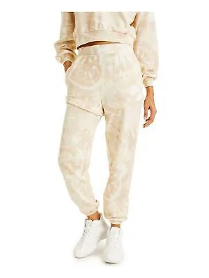 CULPOS X INC Женские бежевые трансформируемые спортивные штаны с карманами Tie Dye Lounge Pants L