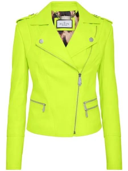 Philipp Plein байкерская куртка, желтый