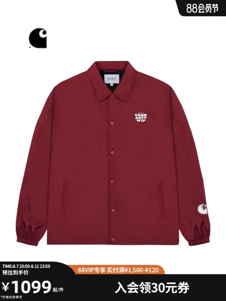 Куртка мужская Carhartt WIP в мультяшном стиле, синий
