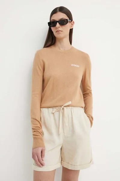 Свитер из смесовой шерсти Lance Lance Soft Wool Blen 2ndday, коричневый