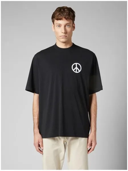 Футболка стандартного кроя Marcelo Burlon, черный