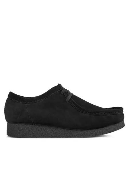Мокасины Clarks Wallabee Evo 261728207 Negro, черный