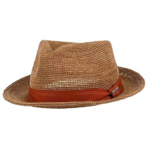 Шляпа STETSON, размер 61, коричневый