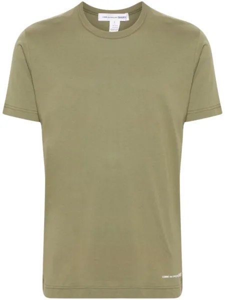 Comme Des Garçons Shirt футболка с логотипом, зеленый