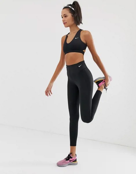 Черные леггинсы Nike Training Sculpt-Черный