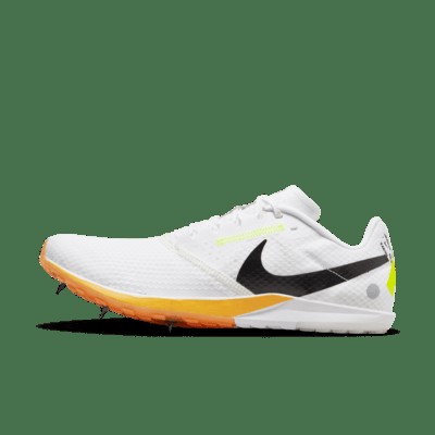 Шипованные кроссовки Nike Rival XC 6 Cross-Country Spikes, цвет White/Total Orange/Laser Orange/Black