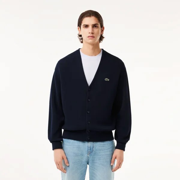 Мужской кардиган Lacoste Moss Stitch