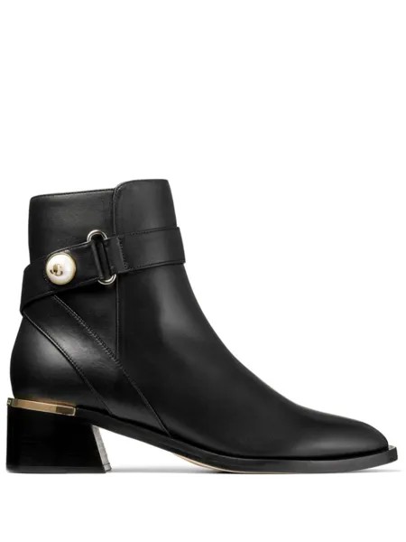 Jimmy Choo ботильоны Noor 45, черный