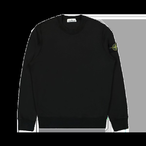 Толстовка Stone Island Garment Dyed 'Black', черный