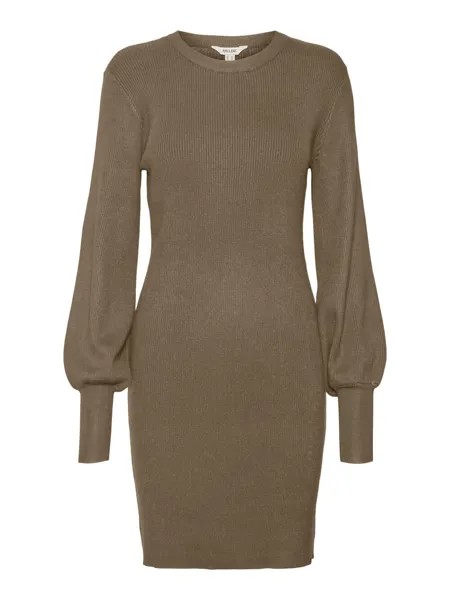 Вязанное платье Vero Moda HAYA, коричневый