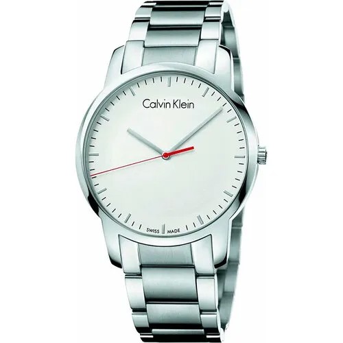 Наручные часы CALVIN KLEIN, белый, серебряный