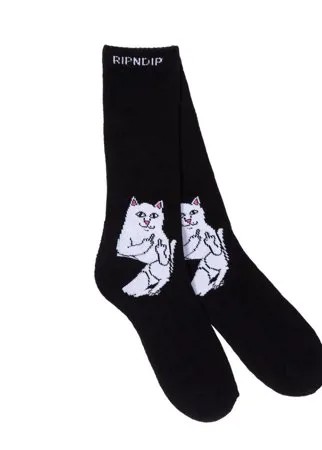 Носки RIPNDIP Lord Nermal Socks Black 2021