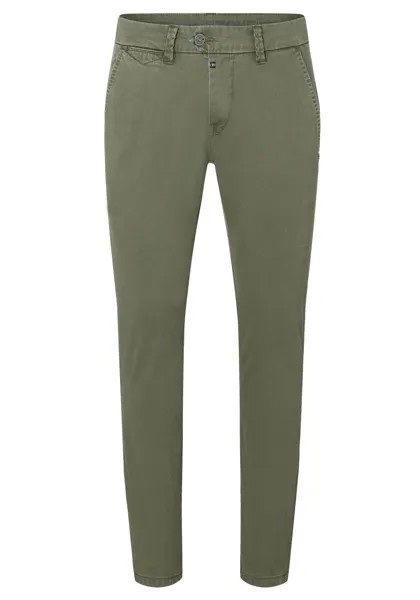 Тканевые брюки Timezone Stoff/Chino Slim JannoTZ slim, зеленый