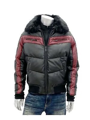 SEANJOHN Мужской черный стеганый бомбер с цветными блоками 2XL