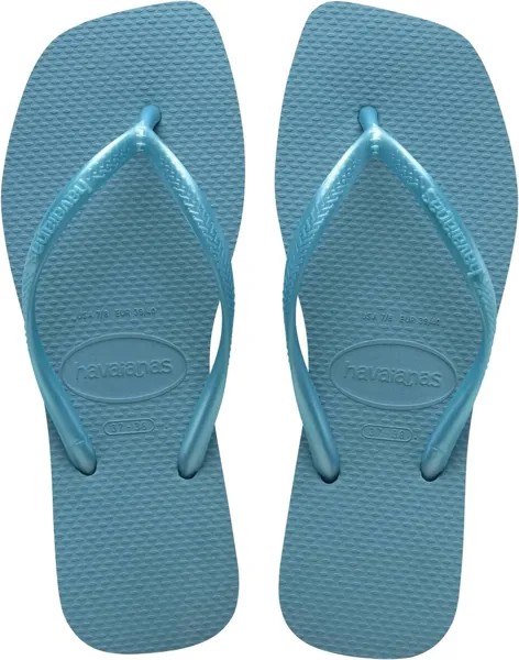 Шлепанцы Slim Square Flip Flop Sandal Havaianas, цвет Tranquility Blue