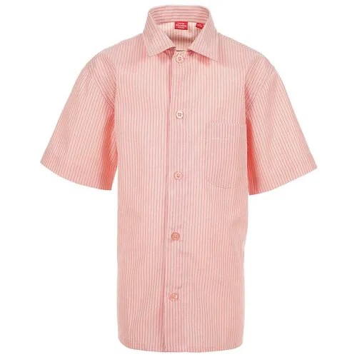 Школьная рубашка Imperator, размер 104-110, красный