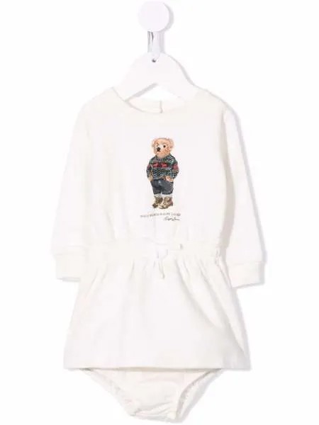 Ralph Lauren Kids платье с принтом